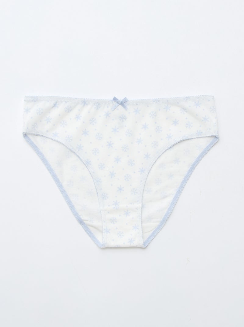 Set van 5 slips 'Frozen' Blauw - Kiabi