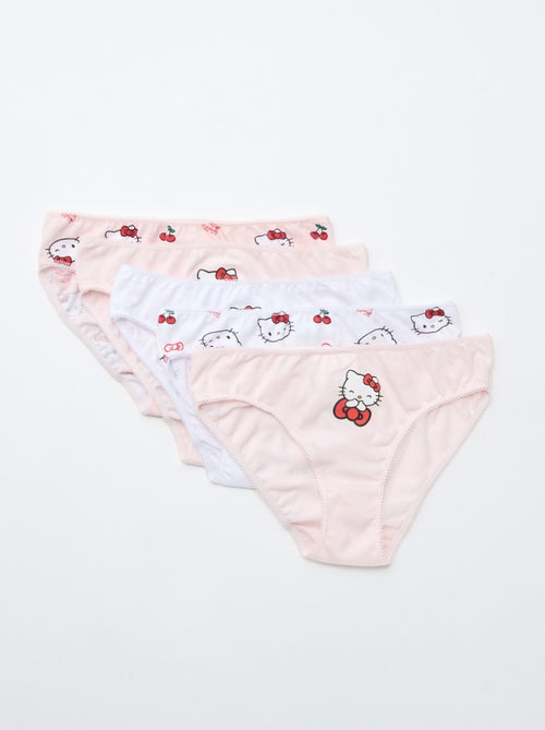 Set van 5 slips 'Hello Kitty' - Kiabi