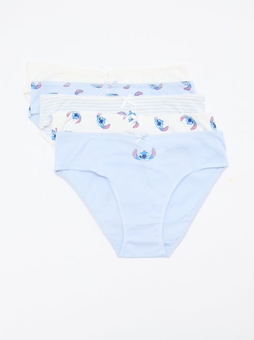 Set van 5 slips 'Stitch' - Kiabi