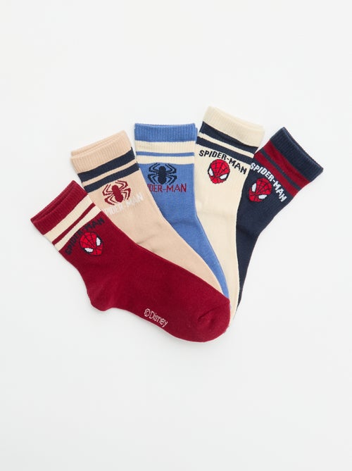 Set van 5 'Spider-Man' 'Marvel' sokken - Kiabi