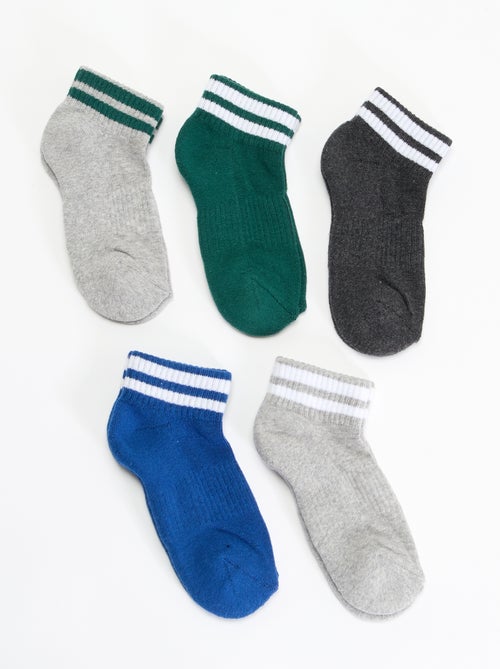 Set van 5 sportkousen - Kiabi