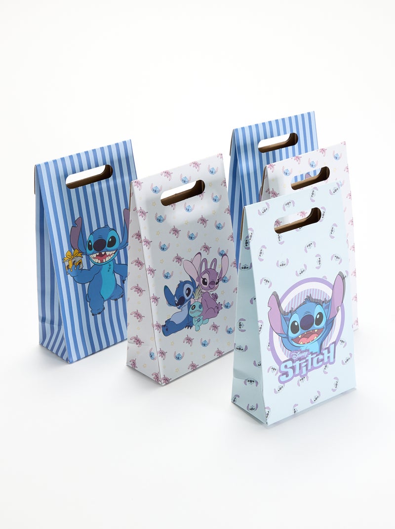 Set van 5 'Stitch' cadeauzakjes van 'Disney' Blauw - Kiabi