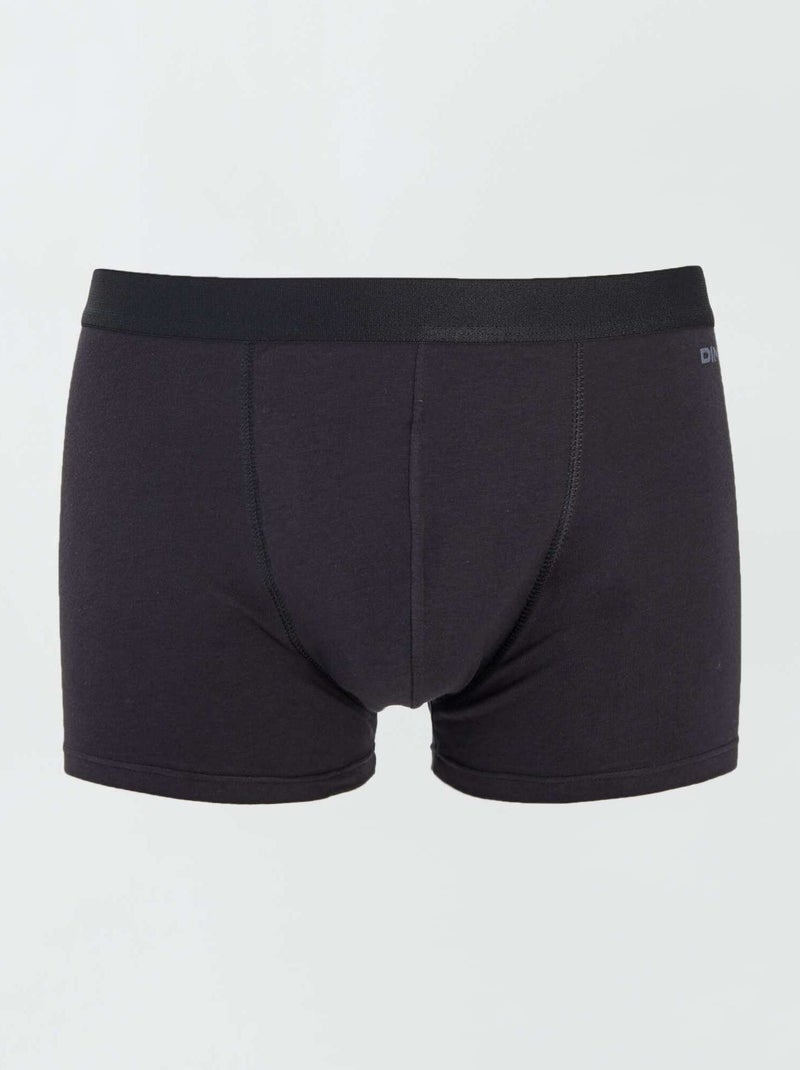Set van 6 boxershorts 'DIM' ECODIM PACK ZWART - Kiabi