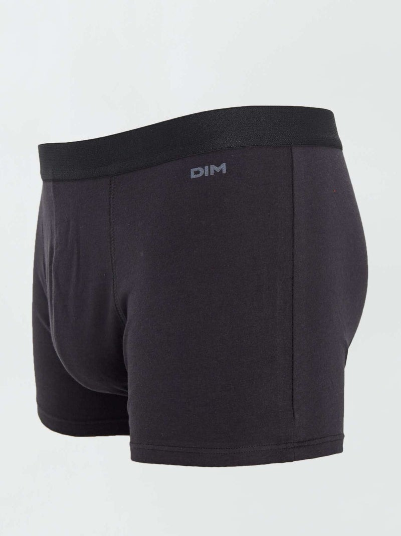 Set van 6 boxershorts 'DIM' ECODIM PACK ZWART - Kiabi