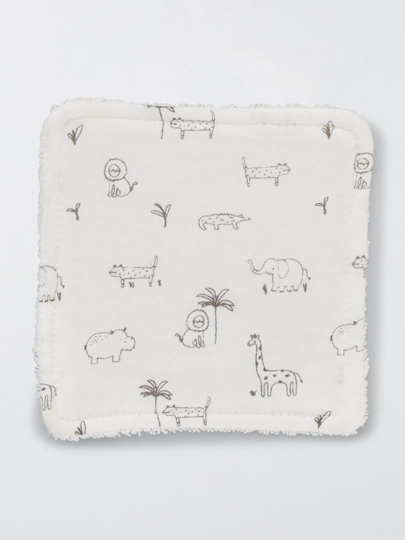 Set van 6 wasbare doekjes olifant - Kiabi