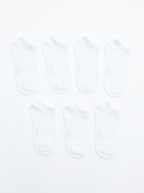 Set van 7 paar lage sokken - Kiabi
