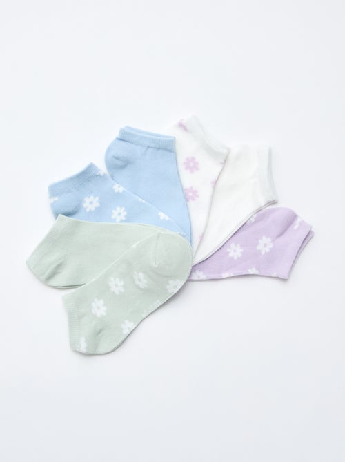 Set van 7 paar onzichtbare sokken - Kiabi