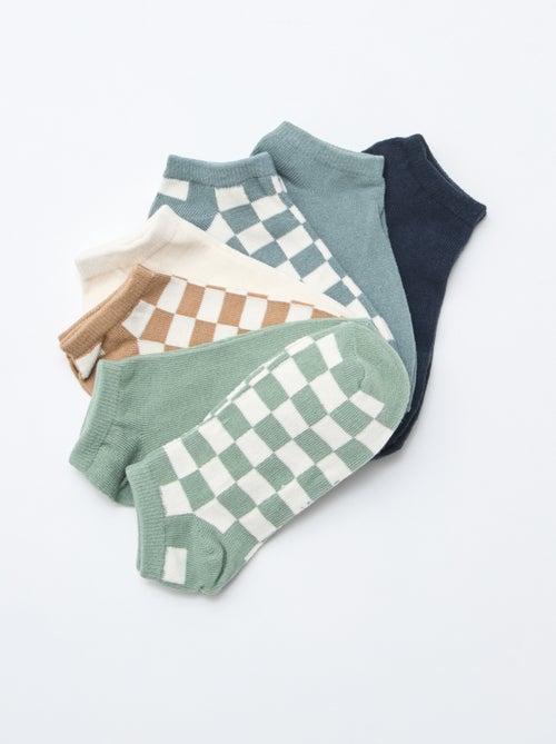 Set van 7 paar onzichtbare sokken - Kiabi