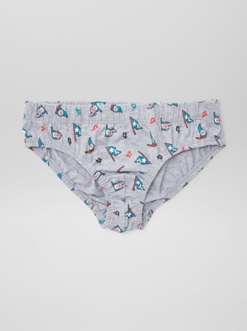 Set van 7 slips met print - Kiabi