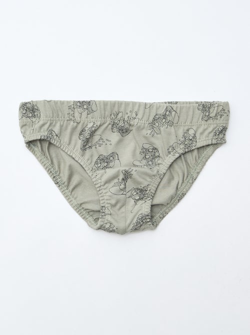 Set van 7 slips met print - Kiabi