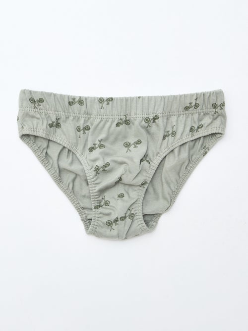 Set van 7 slips met print - Kiabi