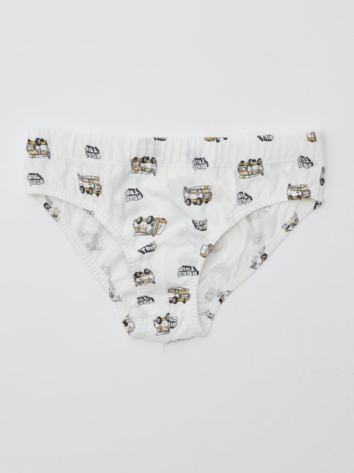 Set van 7 slips met print - Kiabi