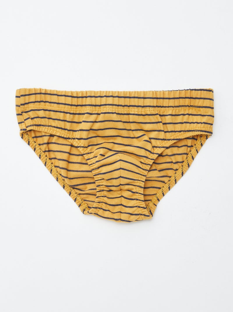 Set van 7 slips met print Wit - Kiabi