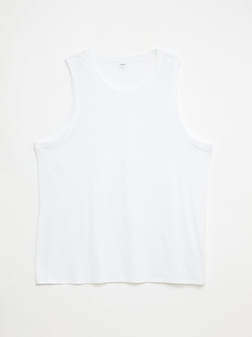 Set van mouwloze shirts van jerseytricot - Kiabi