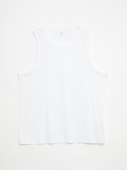 Set van mouwloze shirts van jerseytricot - Kiabi