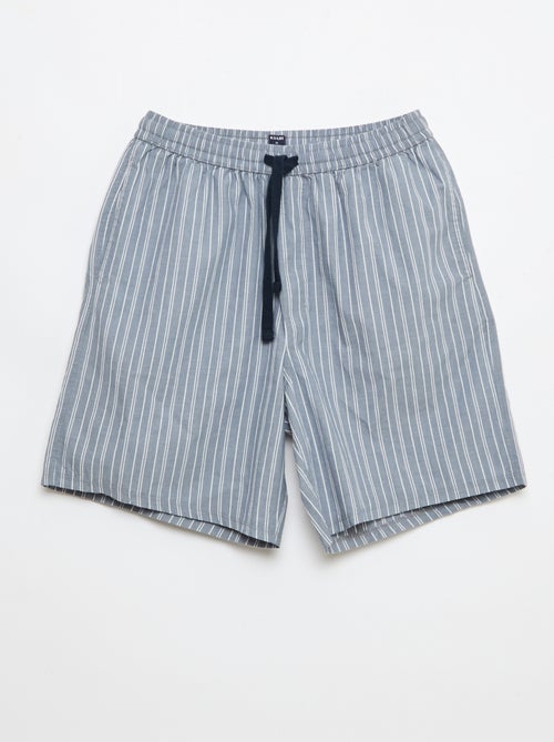 Set van nachtshorts met zakken - 2 stuks - Kiabi