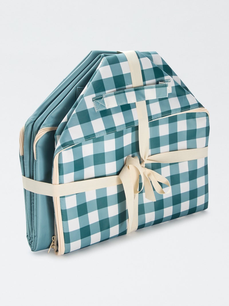 Set van twee kledingopberghoezen 50x28x36 cm Kaki - Kiabi