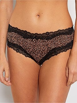 Set van twee microvezel shorty’s - Kiabi