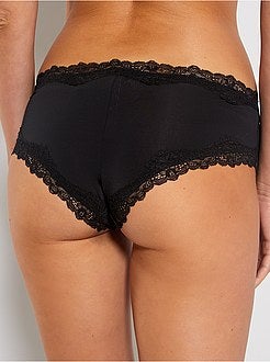 Set van twee microvezel shorty’s - Kiabi