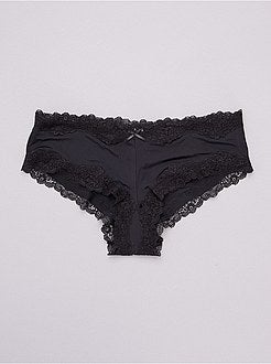 Set van twee microvezel shorty’s - Kiabi