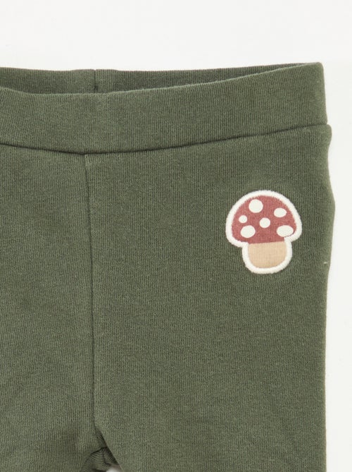 Setje - Gebreide legging + sokken van katoen - Kiabi