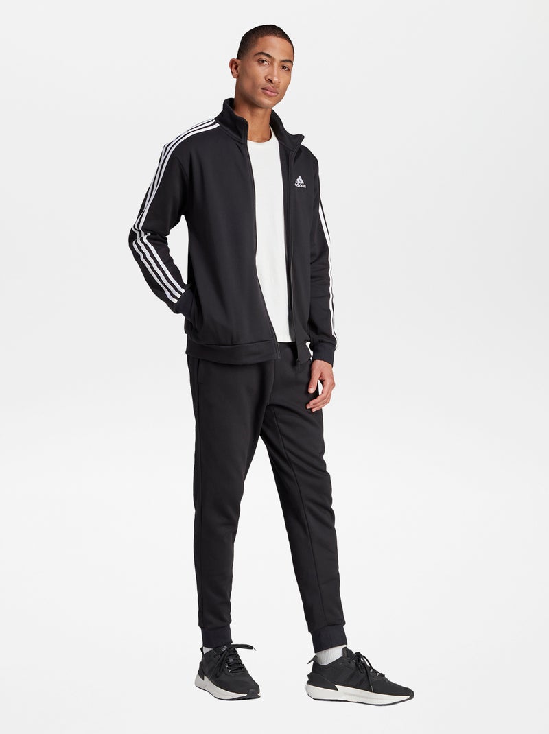 Setje - Joggingbroek + sweater met rits 'adidas' ZWART - Kiabi