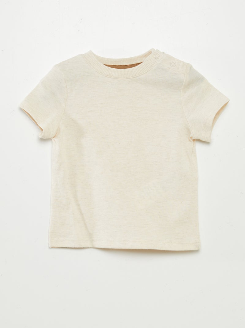 INEXTENSO Ensemble t-shirt + salopette bébé garçon pas cher