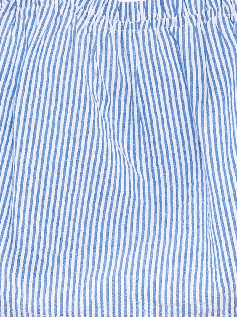 Setje - Korte top + short - 2-delig Blauw - Kiabi