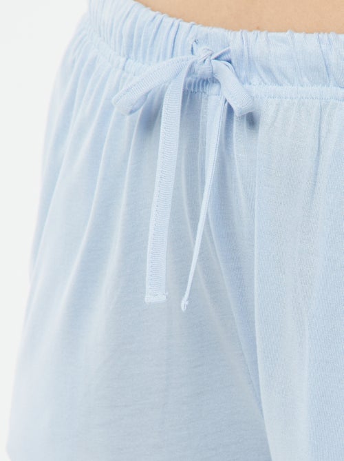 Setje - Mouwloze pyjamatop + short 'Dodo' - Kiabi