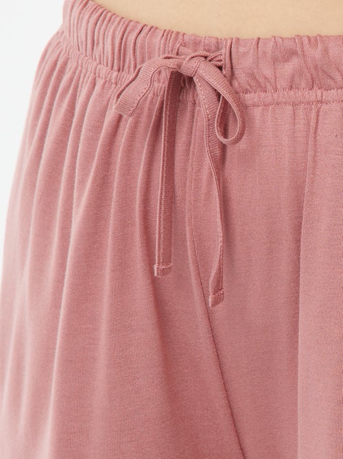 Setje - Mouwloze pyjamatop + short 'Dodo' - Kiabi