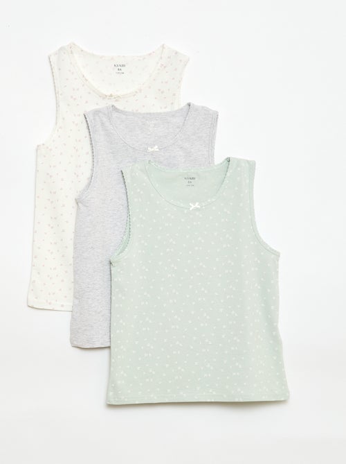 Setje - Mouwloze tops met brede bandjes - Kiabi