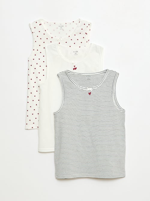 Setje - Mouwloze tops met brede bandjes - Kiabi