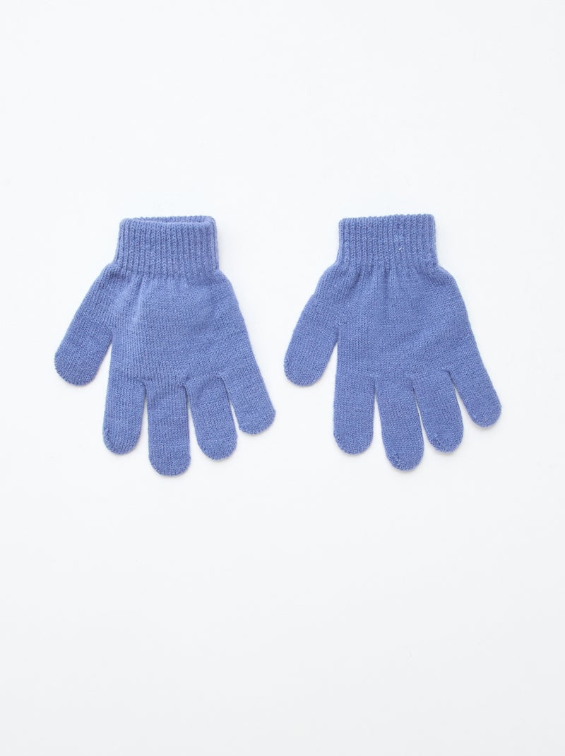 Setje - Muts + handschoenen 'Frozen' - 2-delig Blauw - Kiabi