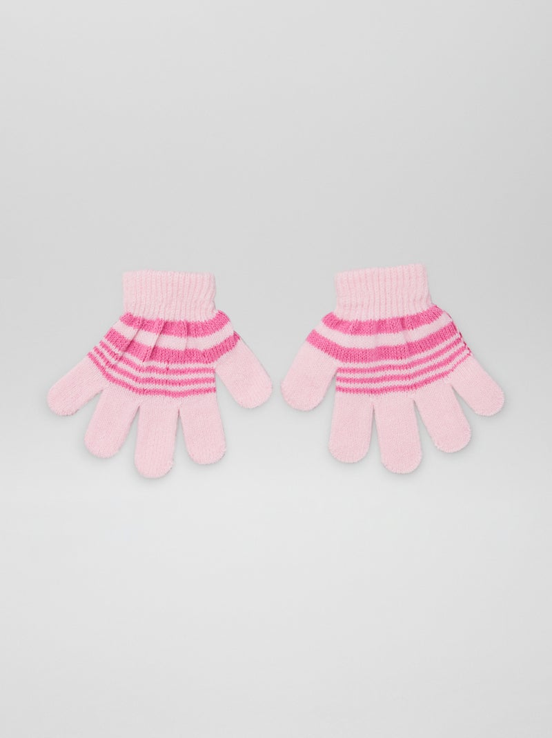 Setje - Muts + sjaal + handschoenen - 3-delig WIT - Kiabi