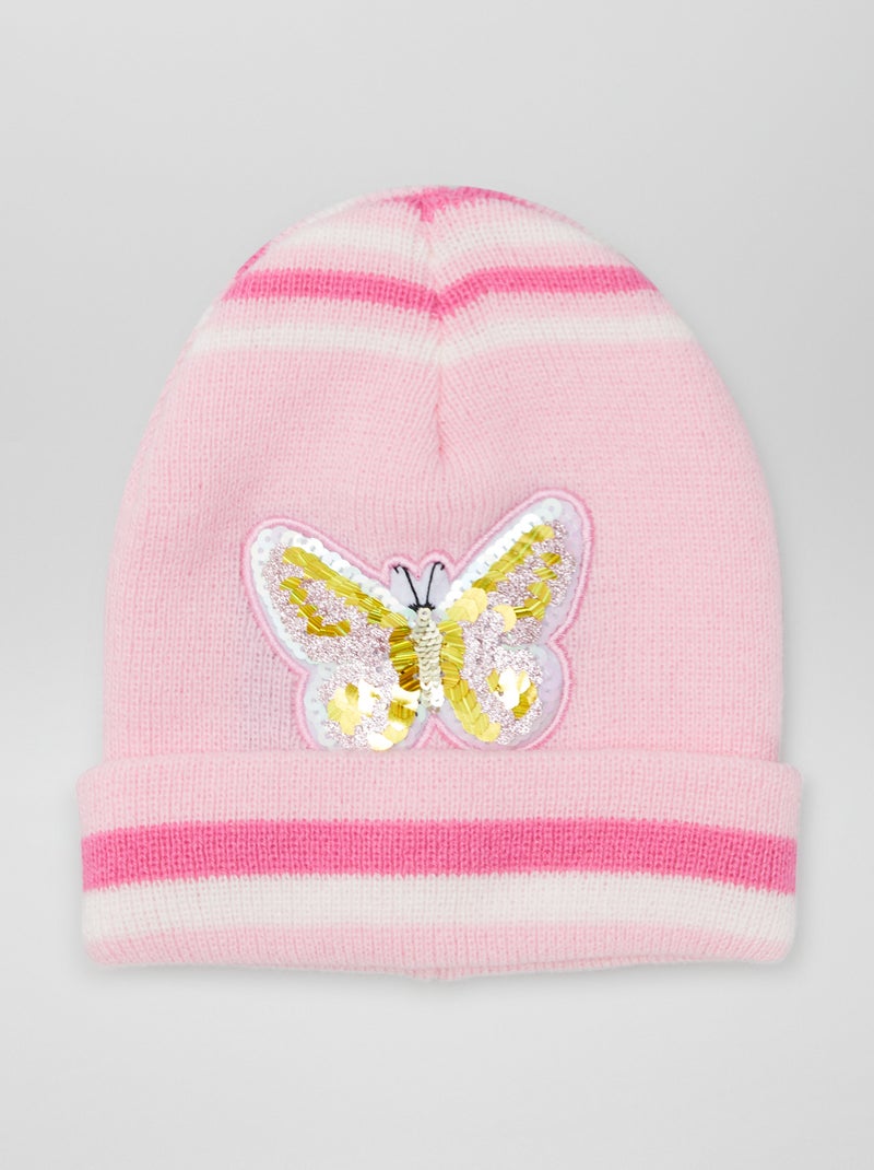 Setje - Muts + sjaal + handschoenen - 3-delig WIT - Kiabi