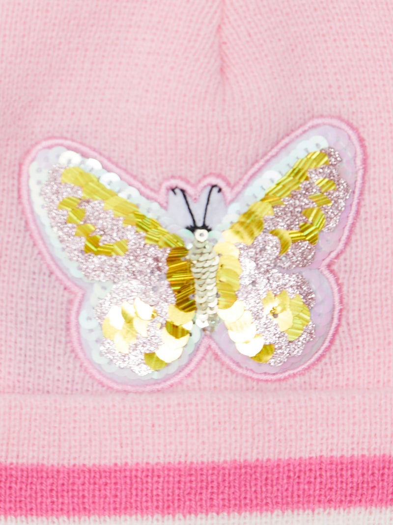 Setje - Muts + sjaal + handschoenen - 3-delig WIT - Kiabi