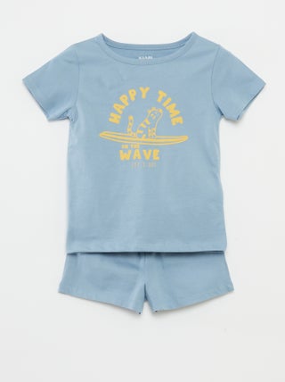 Setje - Pyjama met T-shirt + short - 2-delig