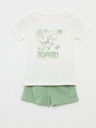 Setje - Pyjama met T-shirt + short - 2-delig
