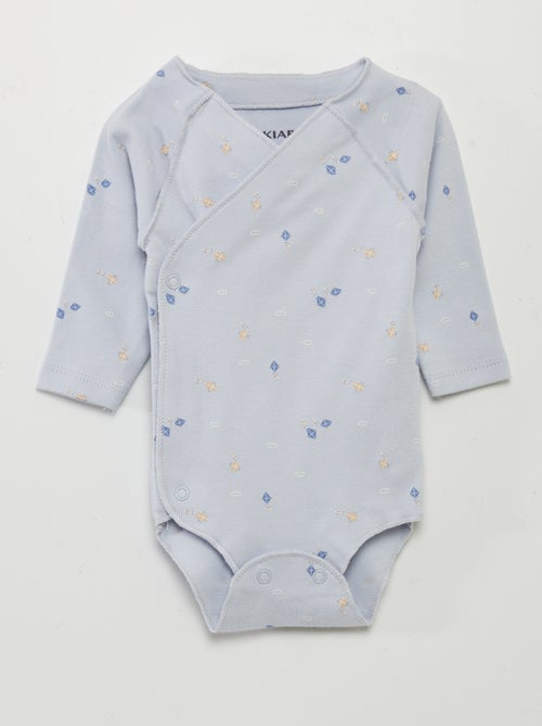 Setje - rompertje + broekje met voetjes + muts - Kiabi