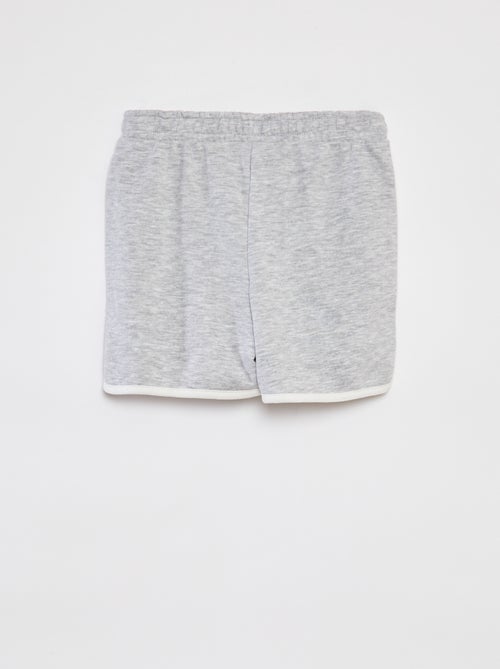 Setje - Sweater van french terry + short - 2-delig - Kiabi