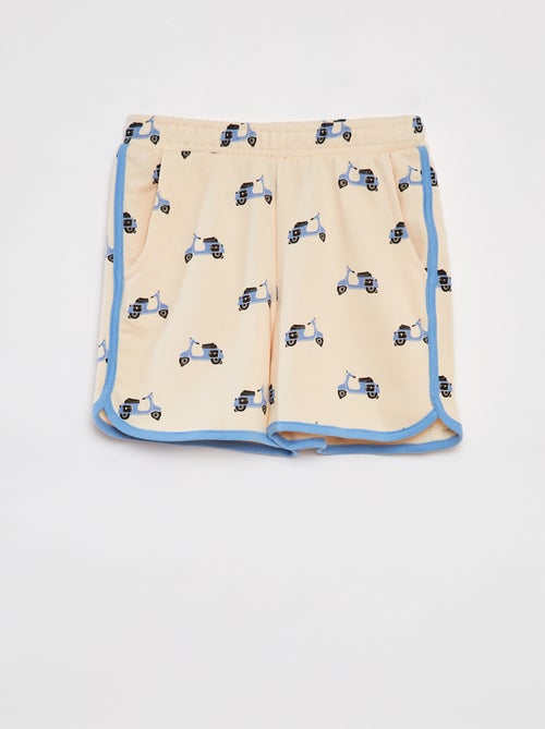 Setje - Sweater van french terry + short - 2-delig - Kiabi