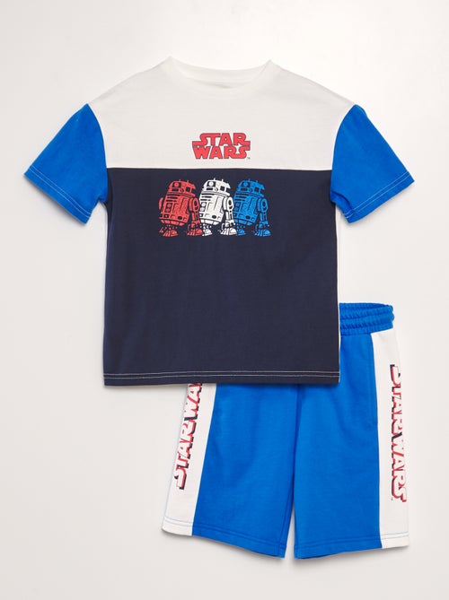Setje - T-shirt + short - 'Star Wars' - Kiabi