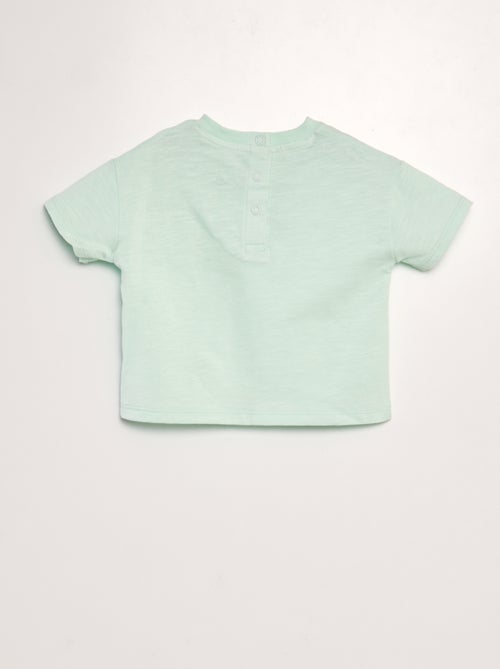 Setje - T-shirt + short - 'Stitch' - 2-delig - Kiabi