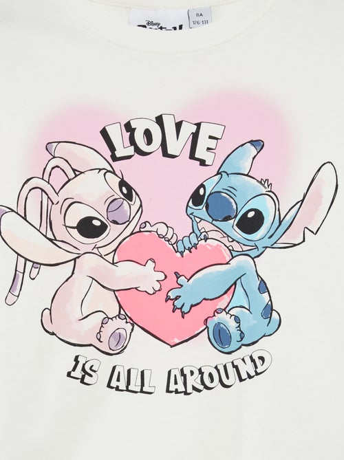 Setje - T-shirt + short - 'Stitch' - 2-delig - Kiabi