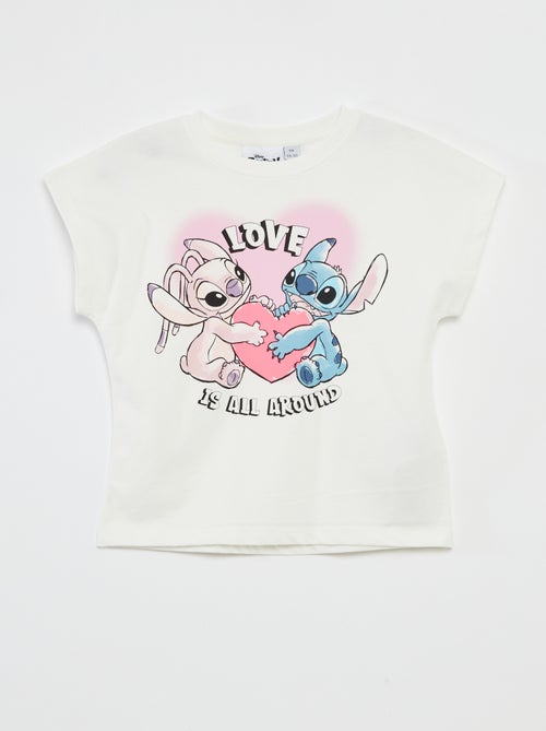 Setje - T-shirt + short - 'Stitch' - 2-delig - Kiabi