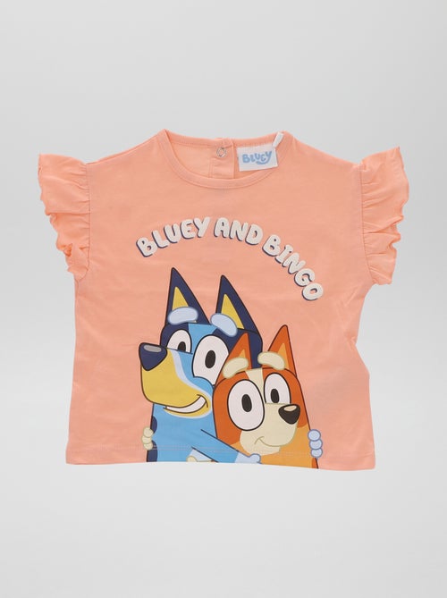 Setje - T-shirt + short 'Bluey' - 2-delig - Kiabi