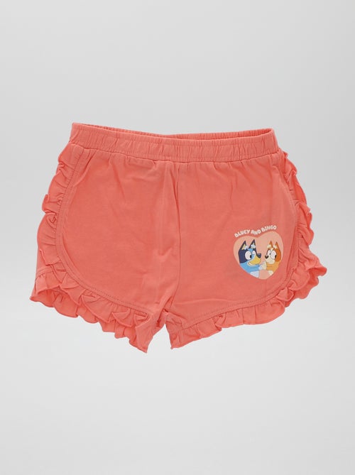 Setje - T-shirt + short 'Bluey' - 2-delig - Kiabi