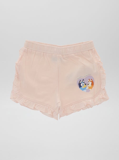 Setje - T-shirt + short 'Bluey' - 2-delig - Kiabi