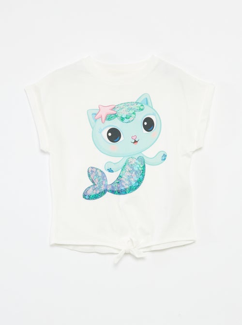 Setje - T-shirt + short 'Gabby's poppenhuis' - 2-delig - Kiabi