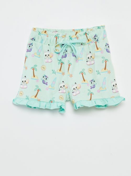 Setje - T-shirt + short 'Gabby's poppenhuis' - 2-delig - Kiabi